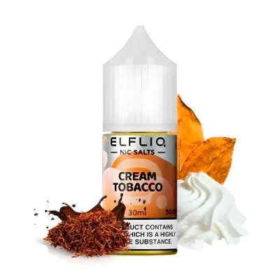 Жидкость Elf Bar ELF LIQ Cream Tobacco 30 мл