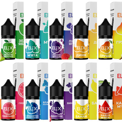 Рідина на сольовому нікотині Elix 30 ml