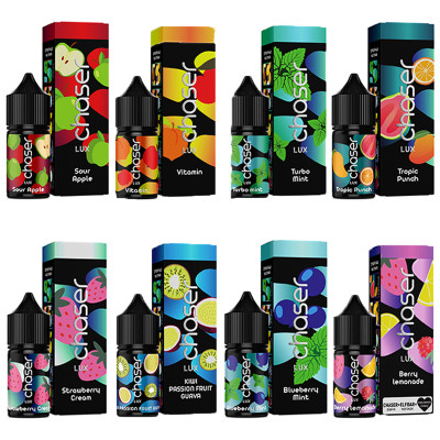 Рідина на сольовому нікотині Chaser LUX 30 мл