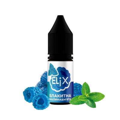 Жидкость ELIX 10 мл Голубая Малина Мята