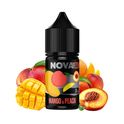 Жидкость NOVA Salt 30ml Mango Peach