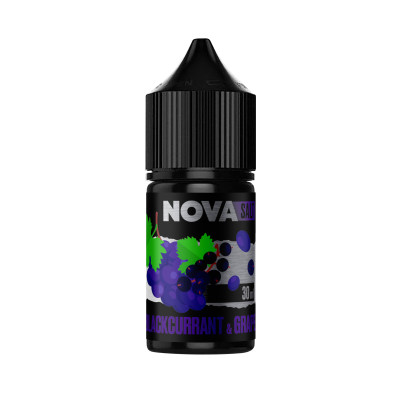Жидкость NOVA Salt 30ml Blackcurrant Grape