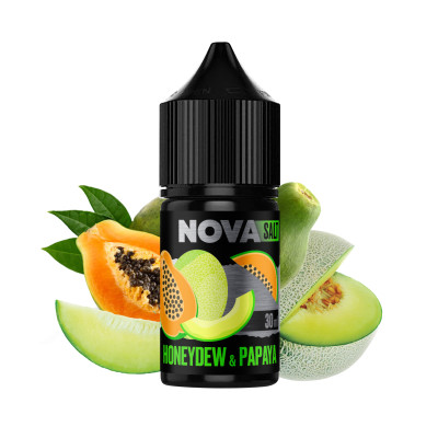 Рідина NOVA Salt 30ml Honeydew Papaya Рідина NOVA Salt 30ml Honeydew Papaya