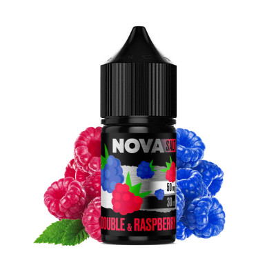 Рідина NOVA Salt 30ml Double Raspberry