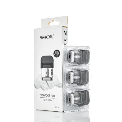 Змінний картридж SMOK Novo 3 CARTRIDGE MESH 0.8 Ом Змінний картридж SMOK Novo 3 CARTRIDGE MESH 0.8 Ом