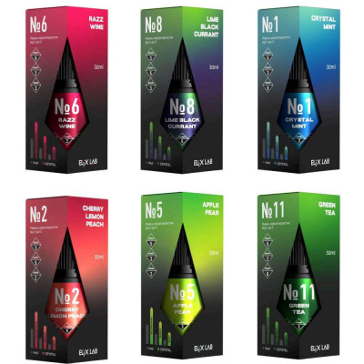 Рідина на сольовому нікотині Elix Crystal 30 ml