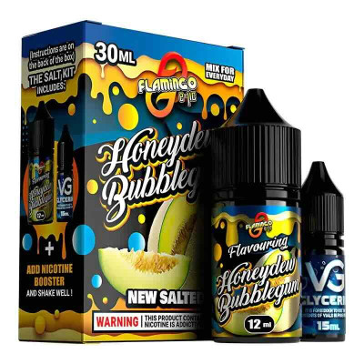 Рідина на сольовому нікотині Flamingo Salt 30 мл Honeydew Bubblegum