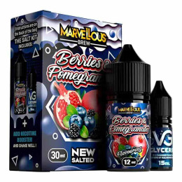 Продукт Marvellous Brew Salt 30 мл Berries Pomegranate