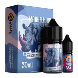 Продукт Marvellous Max Salt 30 мл Rhinoceros Blueberry