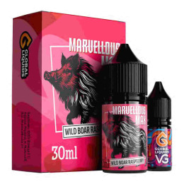 Продукт Marvellous Max Salt 30 мл Wild Boar Raspberry