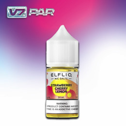 Elfliq 30 мл - Strawberry Cherry Lemon Зі смаком Вишні, Лимона, Полуниці
