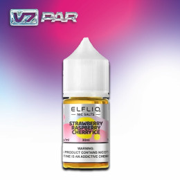 Elfliq 30 мл - Strawberry Raspberry Cherry Ice Зі смаком Вишні, Малини, Полуниці, Холодку