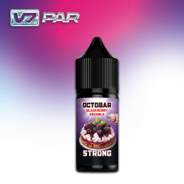 Octobar Strong 30 мл - Blackberry Crumble Зі смаком Випічки, Ожини