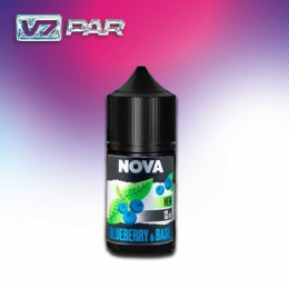 NOVA Salt 30 мл - Blueberry Basil Зі смаком Базиліку, Лохини