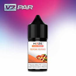 Haze Great Britian 30 мл - Peach Apple Зі смаком Персика, Яблука