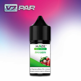 Haze Great Britian 30 мл - Lychee Watermelon Зі смаком Кавуна, Лічі
