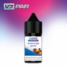 Haze Great Britian 30 мл - Wild Berries Citrus Зі смаком Лісових ягід, Цитрусів