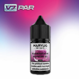 MARYLIQ 30 мл - Blueberry Sour Raspberry Ice Зі смаком Кислого, Лохини, Малини, Холодку
