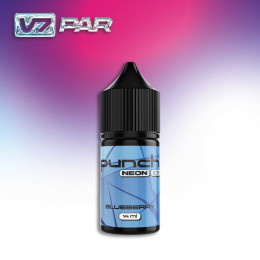 Punch Neon Ice 30 мл - Blueberry Со вкусом Голубики, Холодка