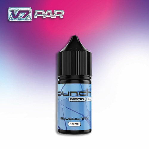 Punch Neon Ice 30 мл - Blueberry Зі смаком Лохини, Холодку