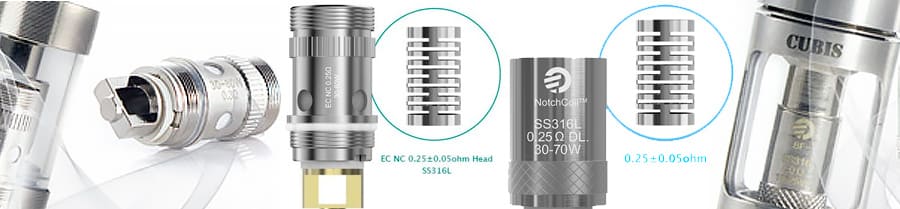 Випарники для електронних сигарет Smoant