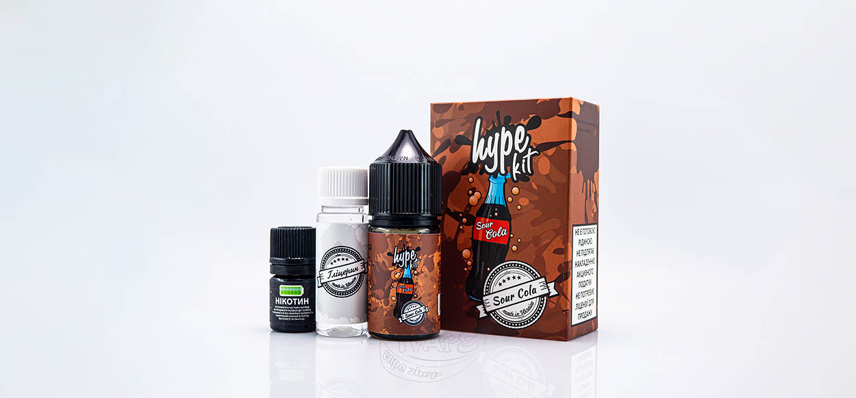 Жидкость для электронных сигарет со вкусом Кока-Колы