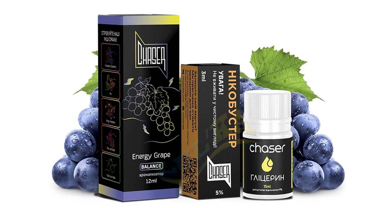 Жидкости (заправки) для электронных сигарет Chaser Lab