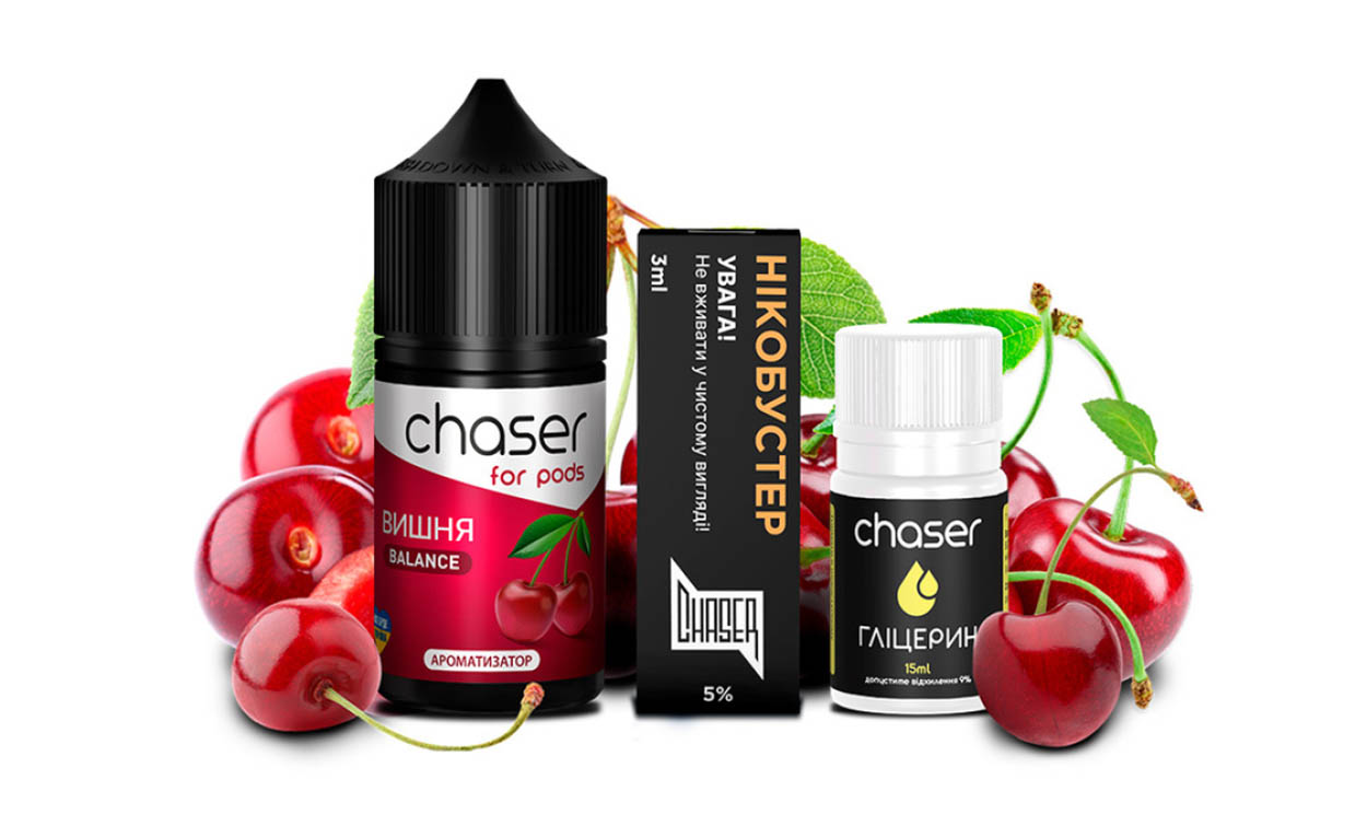 Рідини Chaser зі смаком вишні