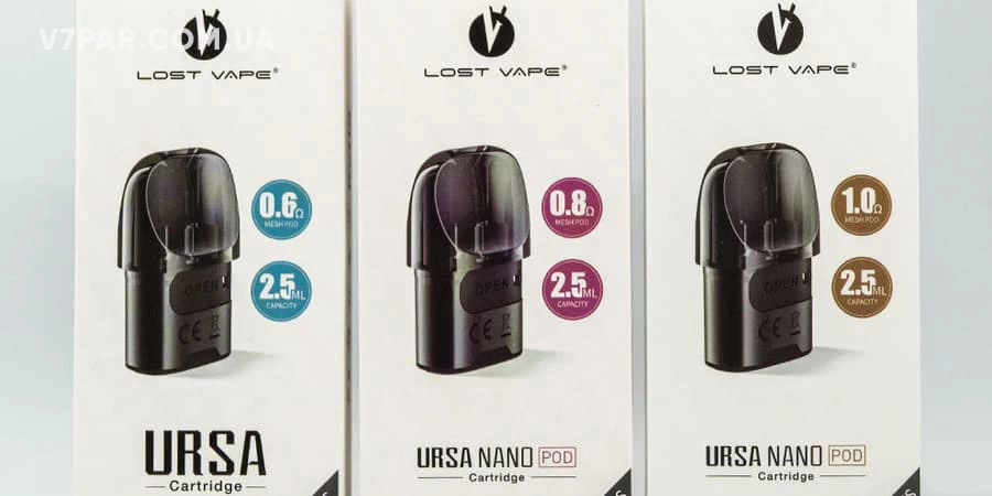 Картридж Lost Vape Ursa Nano Купить Картридж Lost Vape Ursa Nano - возможность регулирования воздушного потока