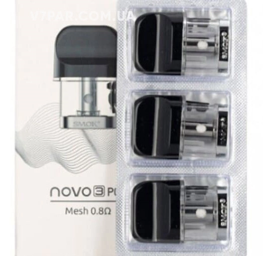 Змінний картридж SMOK Novo 3 CARTRIDGE MESH 0.8 Ом Купити Змінний картридж SMOK Novo 3 CARTRIDGE MESH 0.8 Ом - відповідає чудовим технічним характеристикам.