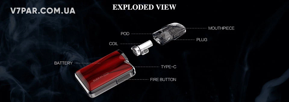 Suorin ACE Starter Kit Замовити Suorin ACE Starter Kit - комфортно та приємно використовувати