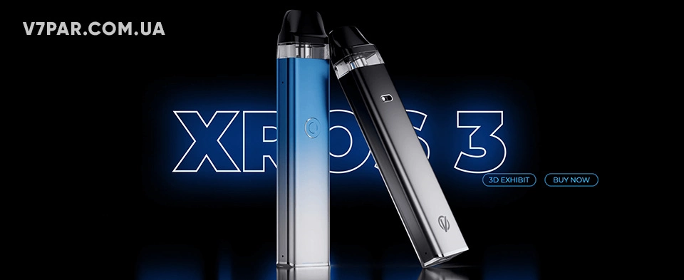 Купить POD система Vaporesso XROS 3 Pod Kit - одного заряда хватит на один или два дня использования