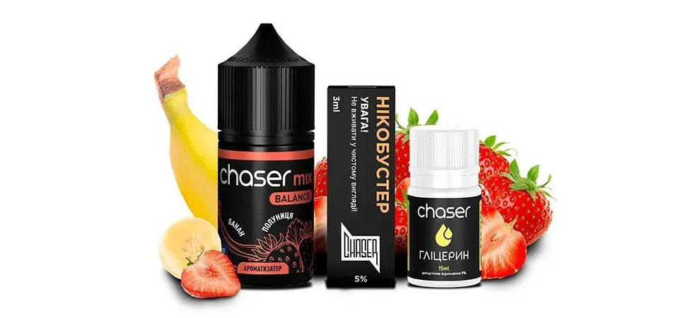 Жидкость Chaser Mix 30 мл Клубника Банан