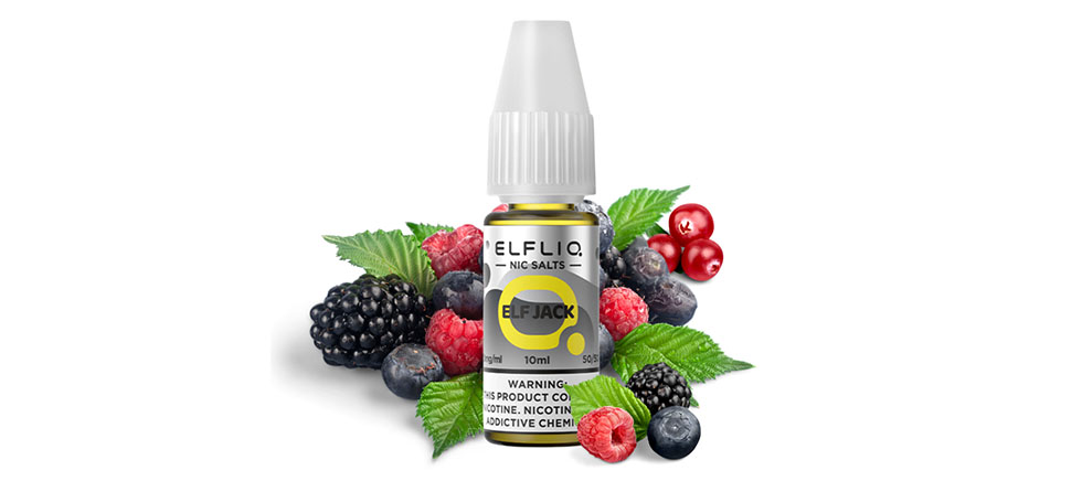 Купить Жидкость ELFLIQ от ELF BAR 10ml - вкус раскрывается сочно, детализировано и реалистично