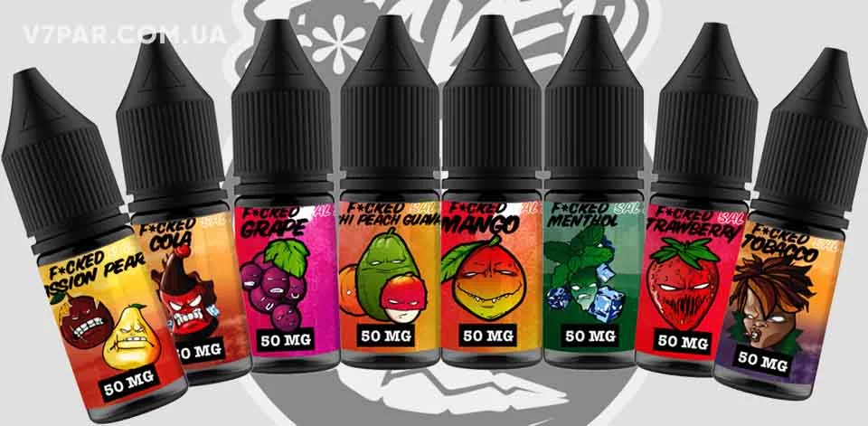 Купить Жидкость на солевом никотине Fucked Salt 30 мл - отличается высоким качеством и большим количеством ароматов