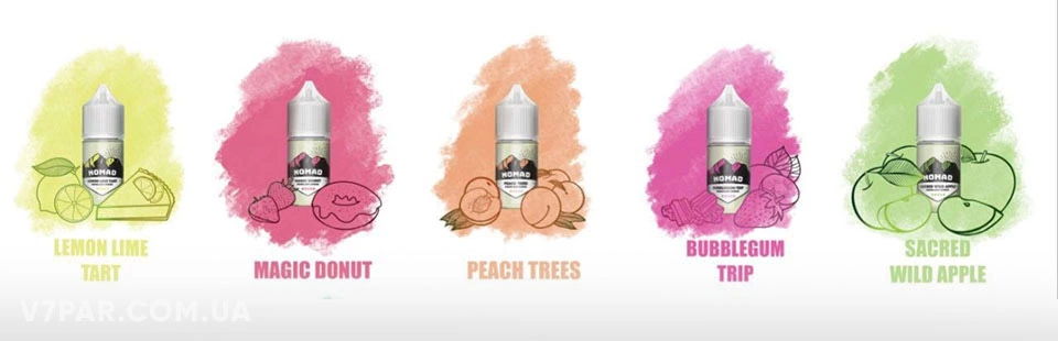 Жидкость на солевом никотине NOMAD Salt 30 мл Купить Жидкость на солевом никотине NOMAD Salt 30 мл - только оригинальные компоненты